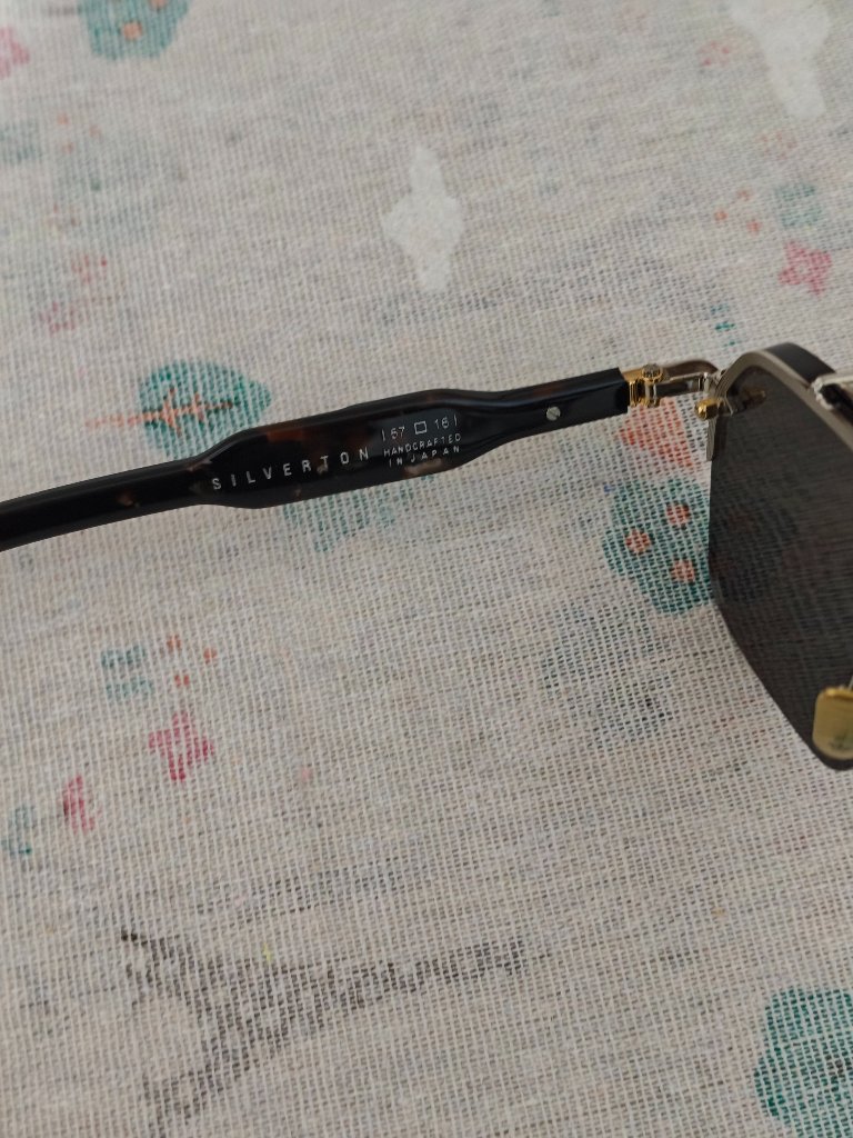 Jacques Marie Mage Rimless Silver Tortoise Temple Sunglasses With Full Box Set — image 7 of 8